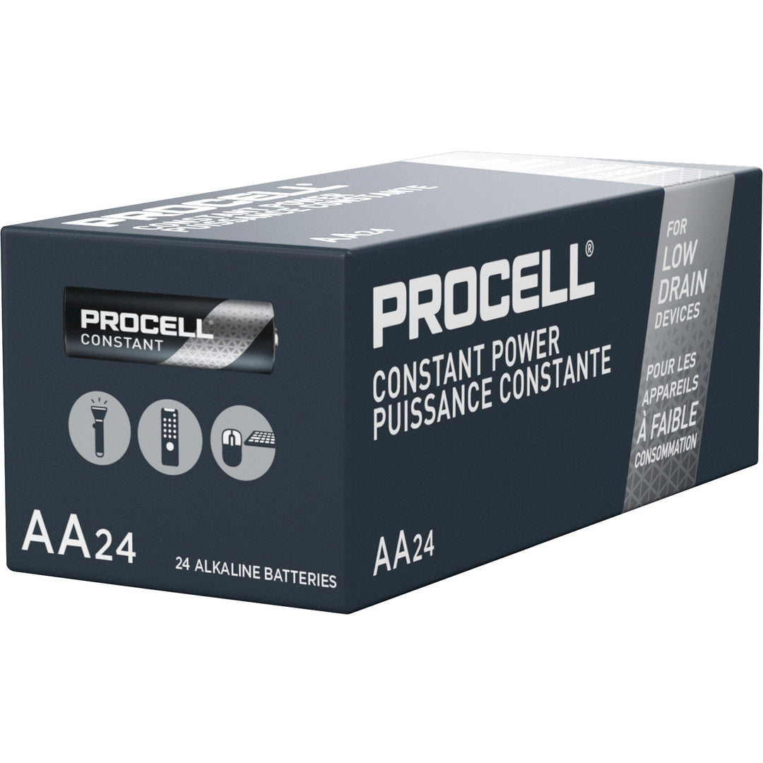 Image of Duracell® Batteries, Alkaline, AA, 24/BX, 6BX/CT, BK