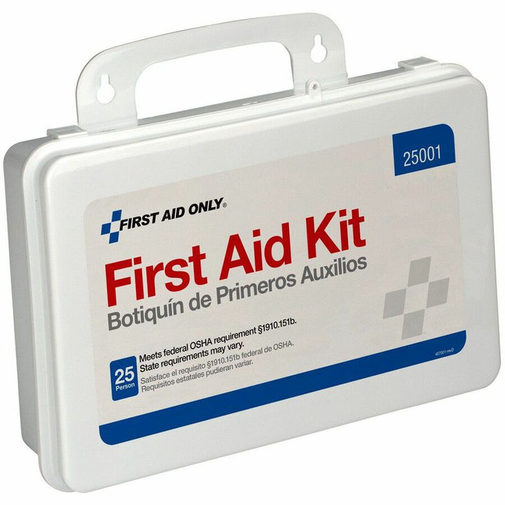 Image of PhysiciansCare 25001 25 Person First Aid Kit, 113 x Piece(s) For 25 x Individual(s), Plastic Case, 1 Each