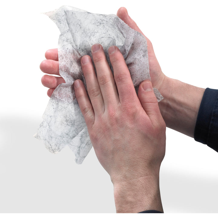 Image of GOJO® Scrubbing Towels, Large, 72/Canister, 10-1/2"x12", 6/CT, WE
