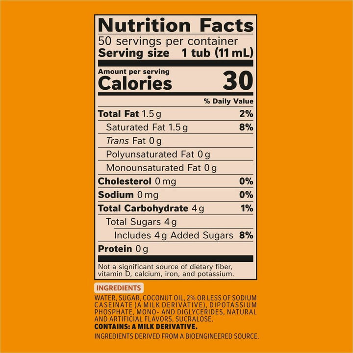 Image of Coffee mate 75520CT Pumpkin Spice Nondairy Liquid Creamer Singles, Pumpkin Spice Flavor, 0.38 fl oz (11 mL), 200 Serving, 50/Box, 4 / Carton
