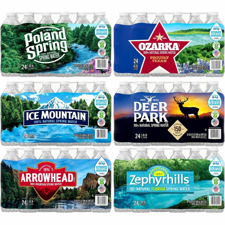 Image of Nestle Waters® Spring Water, 0.5 Liter Bottles, 1872/PL