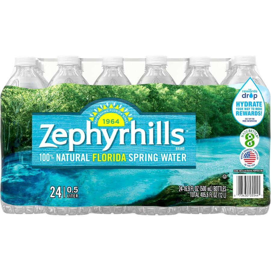 Image of Nestle Waters® Spring Water, 0.5 Liter Bottles, 1872/PL