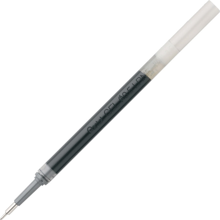 Image of Pentel® Gel Pen Refills, f/EnerGel, 0.5mm, Needle Tip, 12/BX, BK Ink