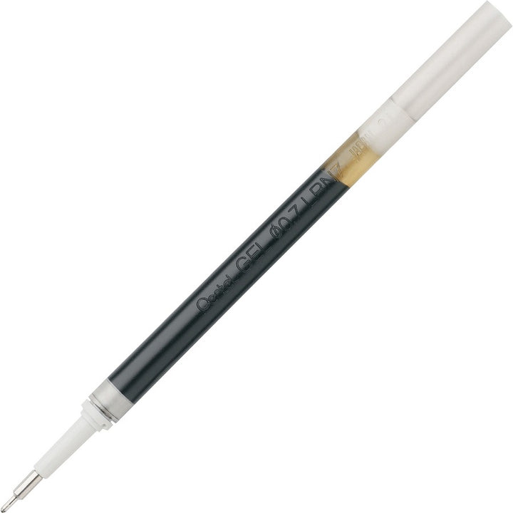 Image of Pentel® Gel Pen Refills, f/EnerGel, 0.7mm, Needle Tip, 12/BX, BK Ink