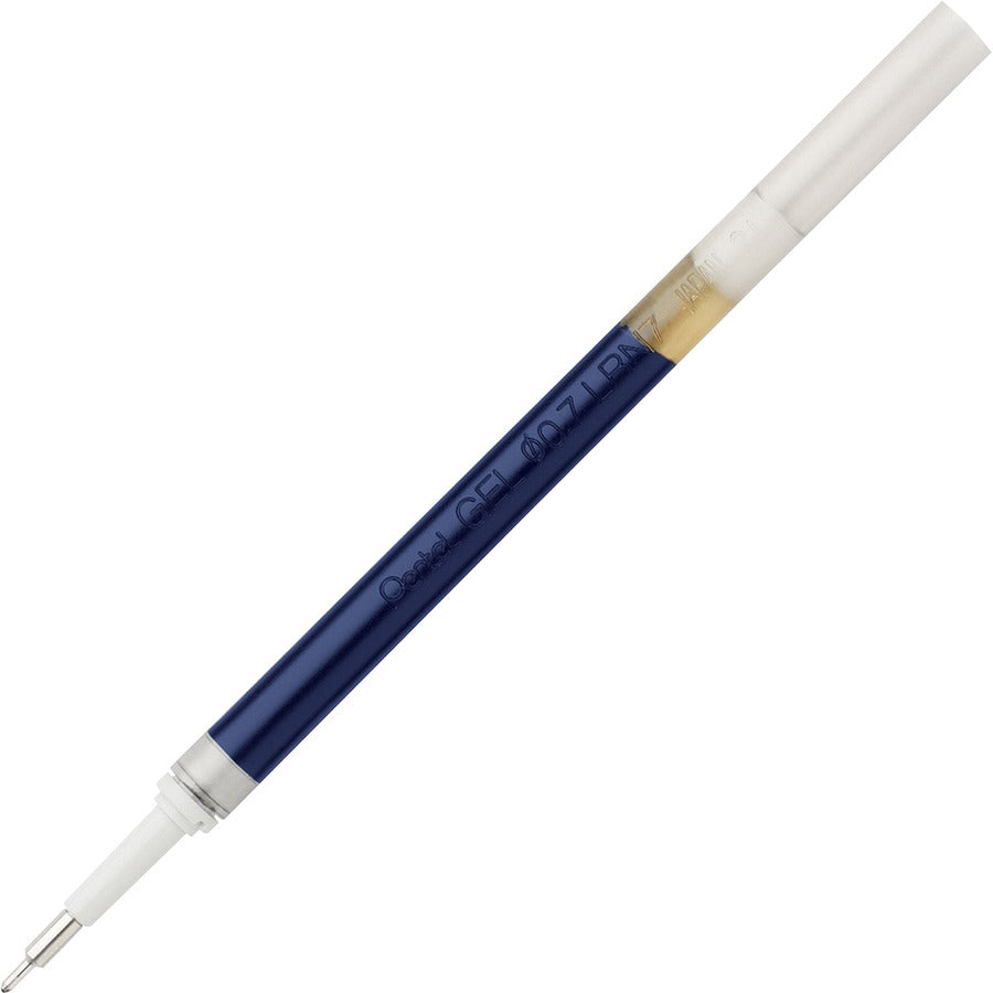 Image of Pentel® Gel Pen Refills, f/EnerGel, 0.7mm, Needle Tip, 12/BX, BE Ink
