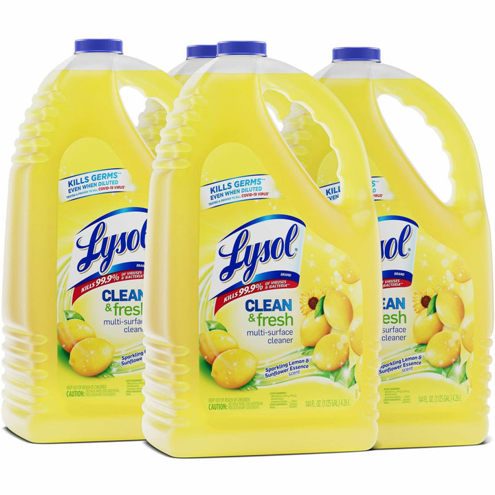 Image of Lysol 77617CT Clean/Fresh Lemon Cleaner