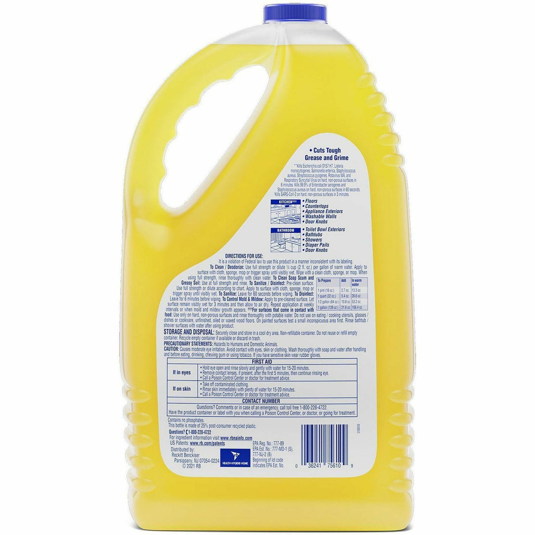 Image of Lysol 77617CT Clean/Fresh Lemon Cleaner