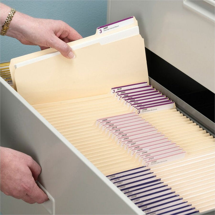 Image of Smead 10330CT File Folders with Single-Ply Tab