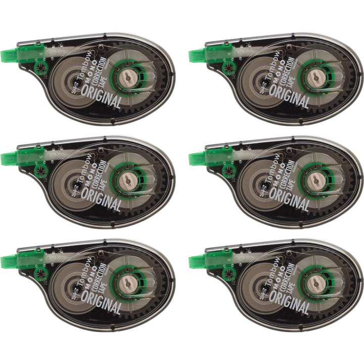 Image of Tombow® Correction Tape,Single Line,Nonrefillable,1/6"x394",6/BX,WE