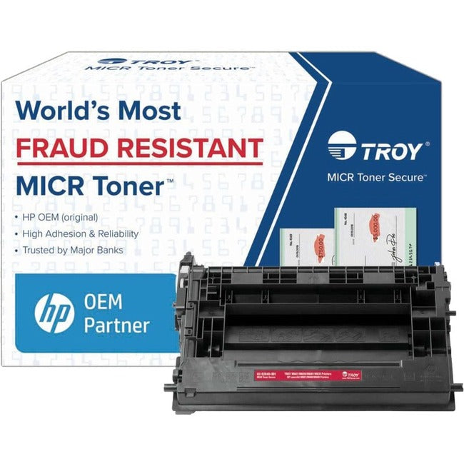 Image of TROY® 0282040001 37a Micr Toner Secure, Alternative For Hp Cf237a, Black