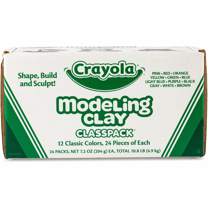 Image of Crayola 230288 12-Color Modeling Clay Classpack