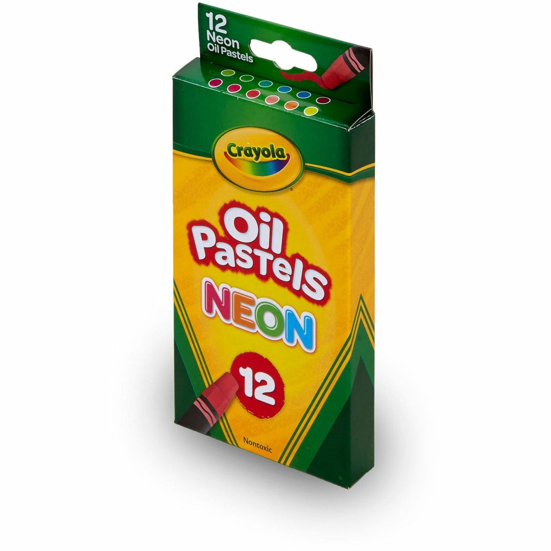 Image of Crayola 524613 Oil Pastels, Neon, 1 Set