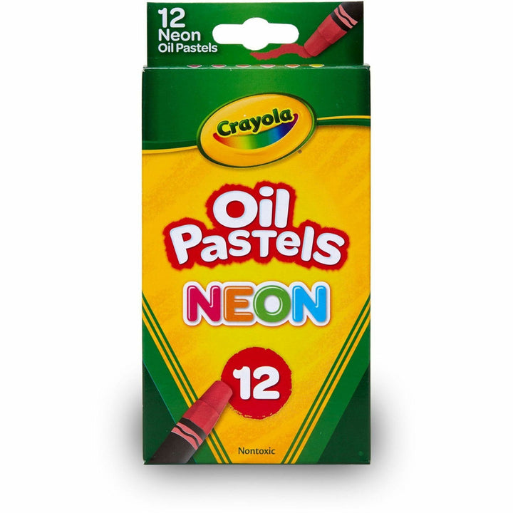 Image of Crayola® Neon Oil Pastels, 12 Assorted Colors, 12/pack