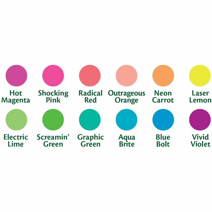 Image of Crayola 524613 Oil Pastels, Neon, 1 Set