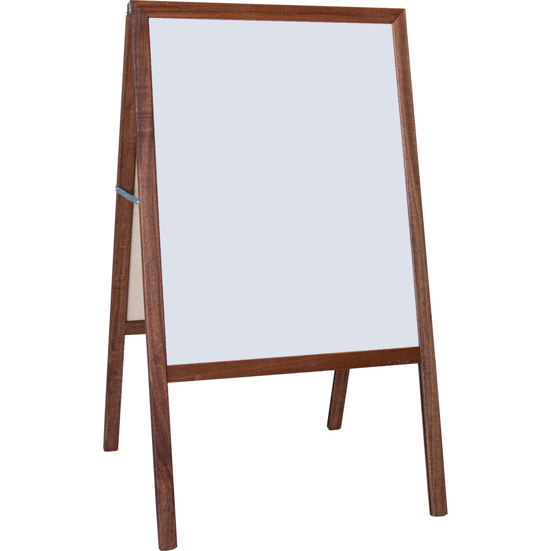 Image of Flipside Signage Easel, Dry-Erase/Chalkboard, 24"Wx42"H, Multi