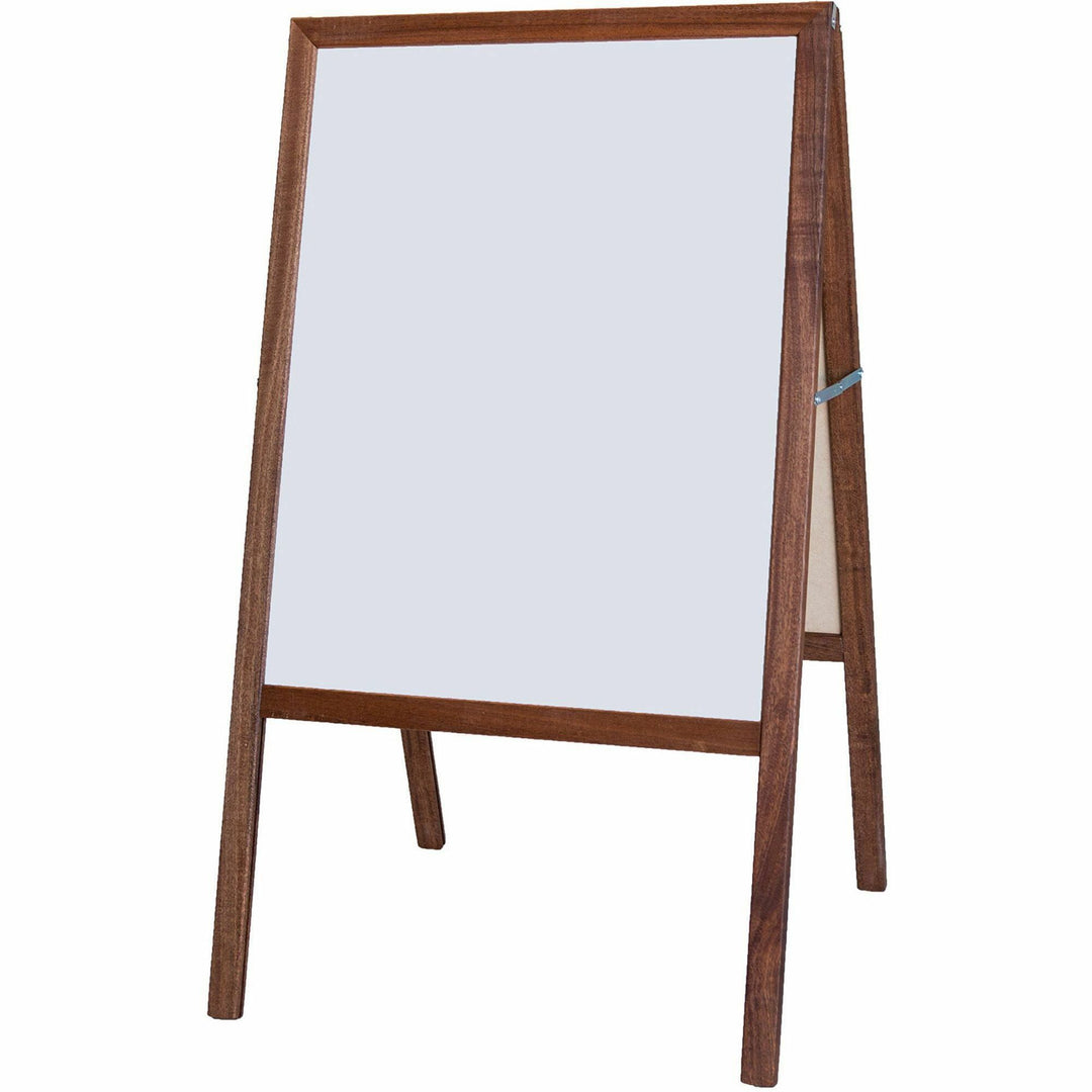 Image of Flipside Signage Easel, Dry-Erase/Chalkboard, 24"Wx42"H, Multi