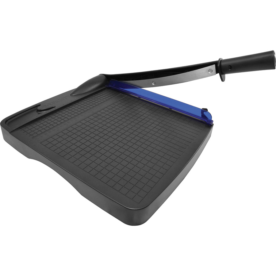 Image of Westcott® Multi-Purpose Guillotine Trimmer, 10 Sheets, 12" Cut Length, Plastic Base, 14.25 X 12