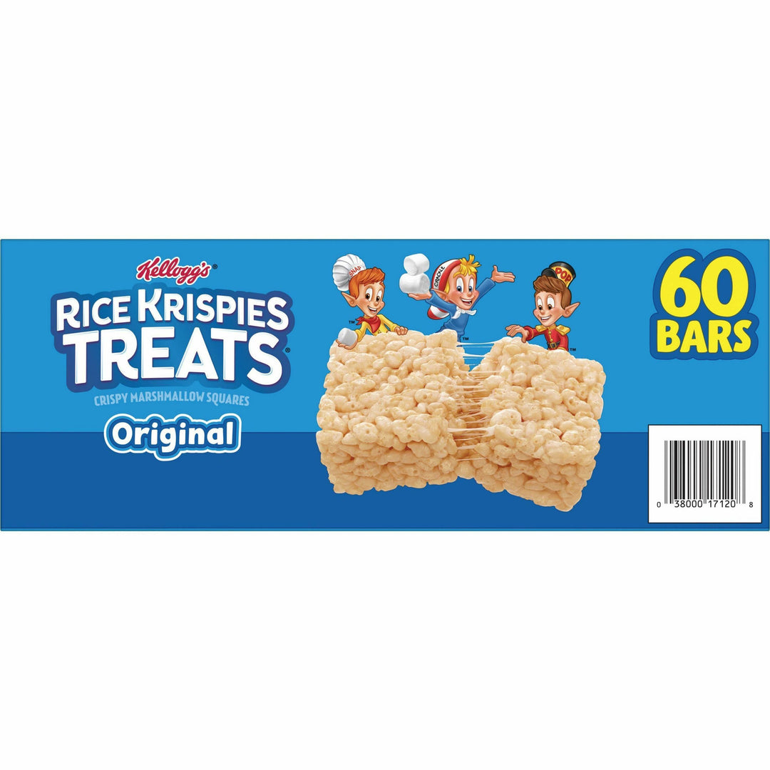 Image of Rice Krispies 17114 Original Rice Krispies Treats, Original, 60 / Carton