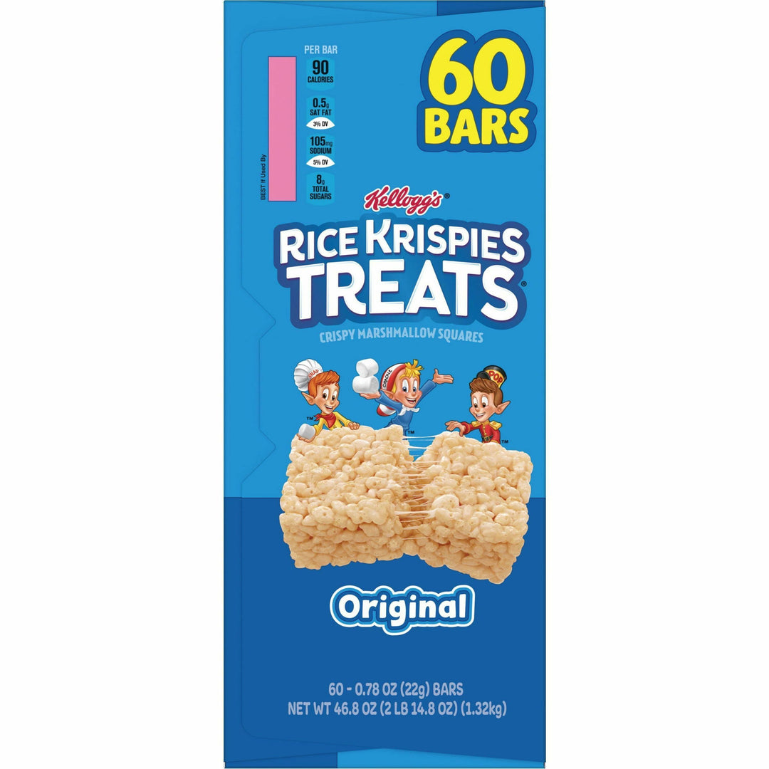 Image of Rice Krispies 17114 Original Rice Krispies Treats, Original, 60 / Carton