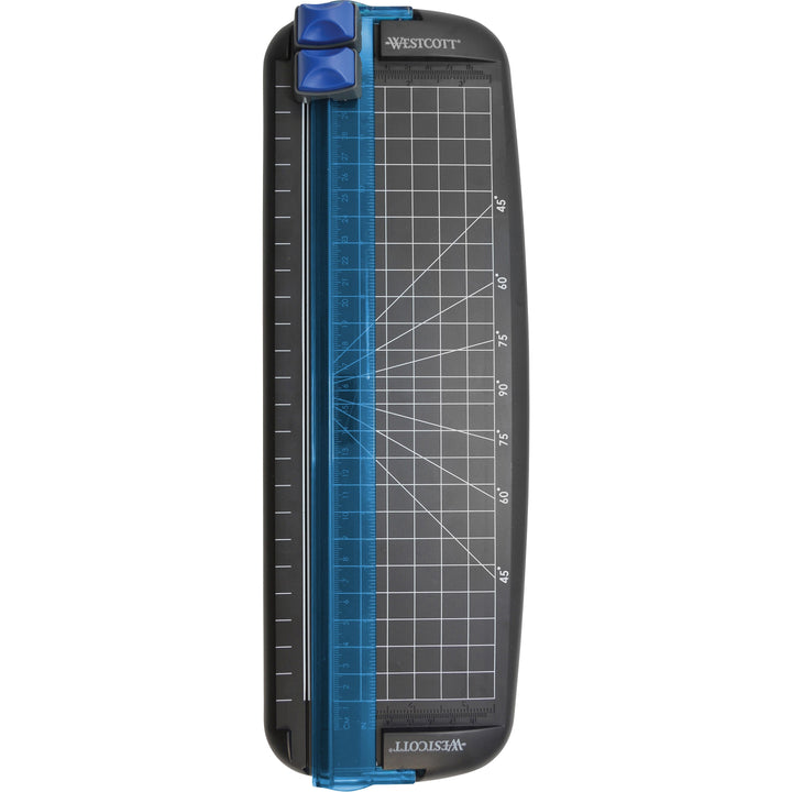Image of Westcott® Multi-Purpose Personal Trimmer, 10 Sheets, 12" Cut Length, Plastic Base, 6.38 X 12