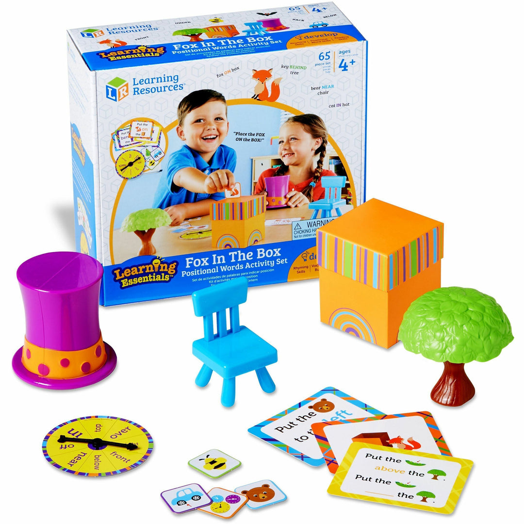 Image of Learning Resources Positional Words Activity Set, 10-1/5"Wx11-1/10"Lx4-1/2"H,MI