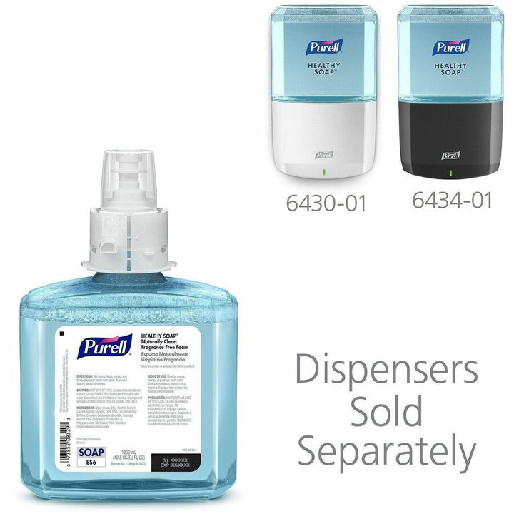 Image of PURELL® 647002 ES6 CRT HEALTHY SOAP™ Naturally Clean Fragrance Free Foam
