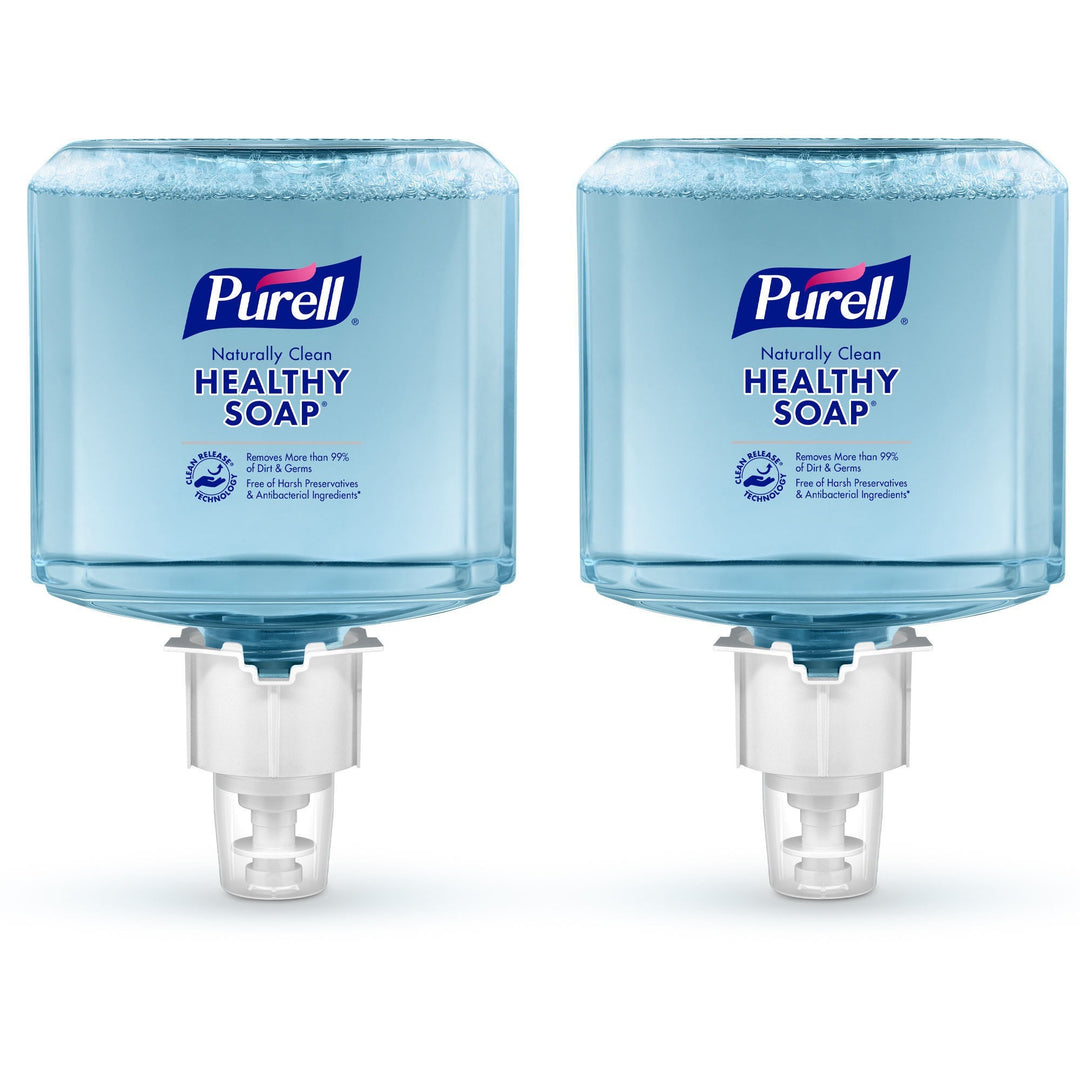 Image of GOJO® Soap Refills, Foam, f/ES6 Dispenser, 1200ml, 2/CT, Blue