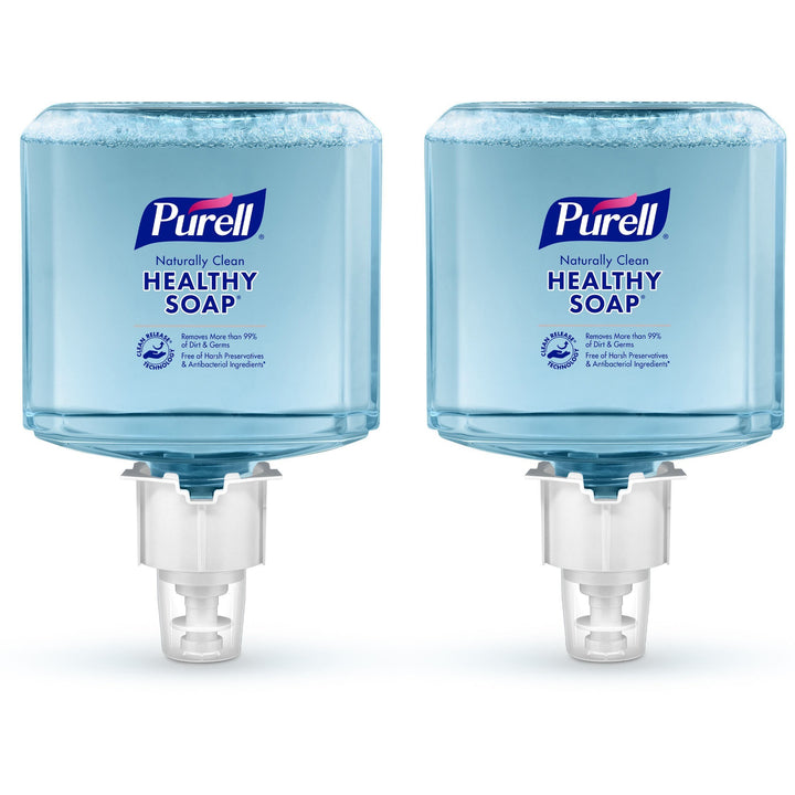 Image of GOJO® Soap Refills, Foam, f/ES6 Dispenser, 1200ml, 2/CT, Blue
