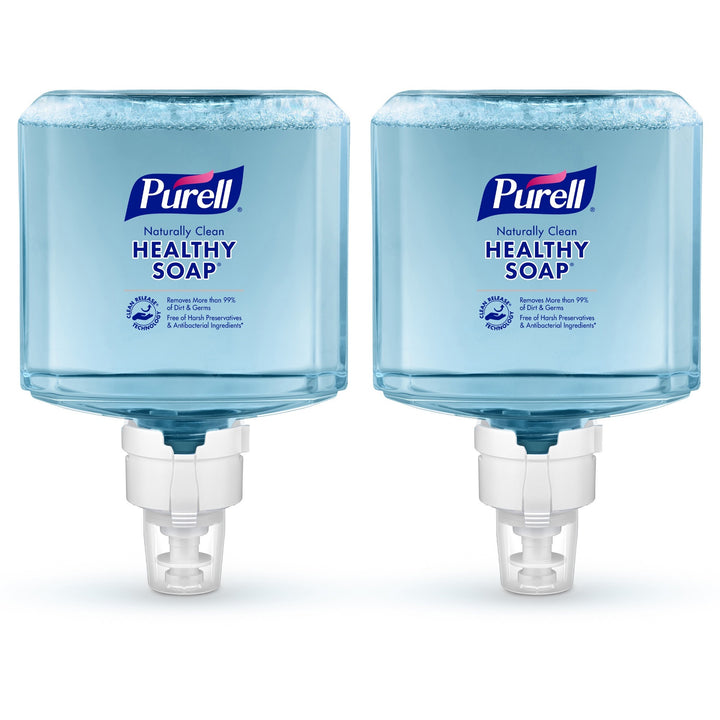 Image of GOJO® Soap Refills, Foam, f/ES8 Dispenser, 1200ml, 2/CT, Blue