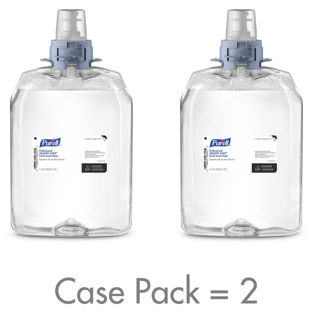 Image of GOJO® Soap Refills,Foam,Prof,f/FMX-20 Dispenser,2000ml,2/CT,CL