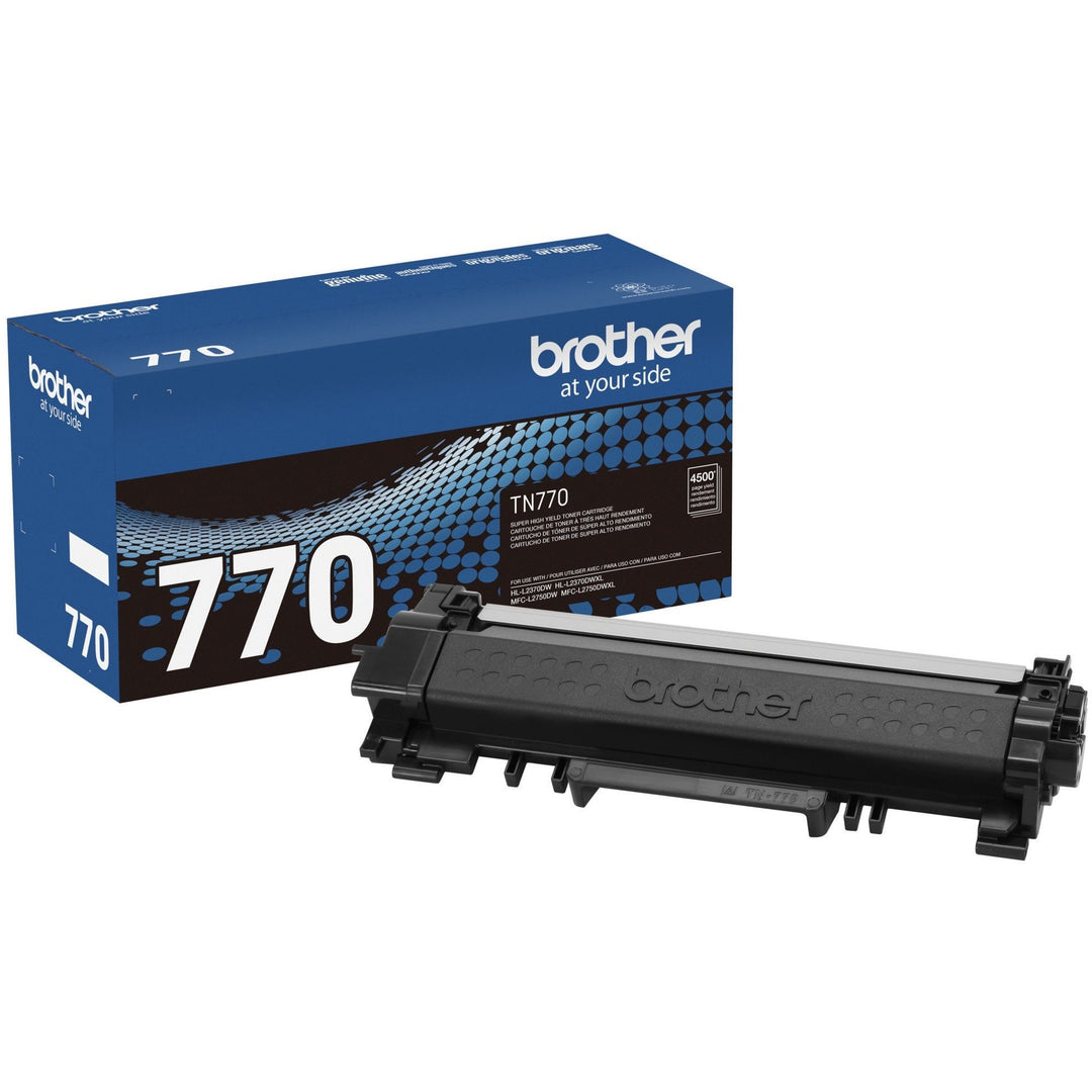 Image of Brother TN-770 Super High Yield Toner Cartridge, 4500 Pages, 1 Each