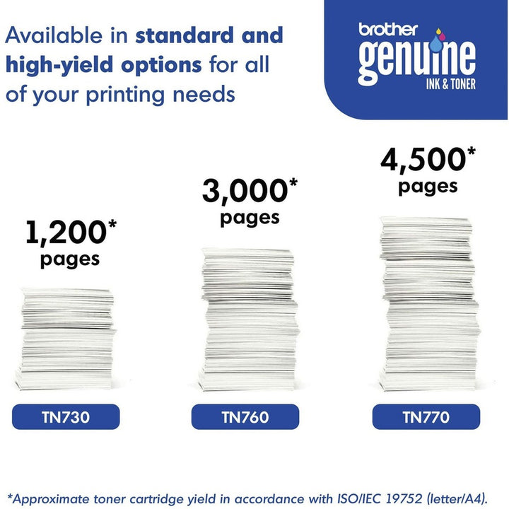 Image of Brother TN-770 Super High Yield Toner Cartridge, 4500 Pages, 1 Each