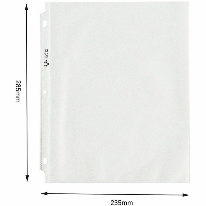 Image of Business Source Sheet Protectors,Top Load,3.3 mil,11"x8-1/2",50/BX,5BX/BD,CL