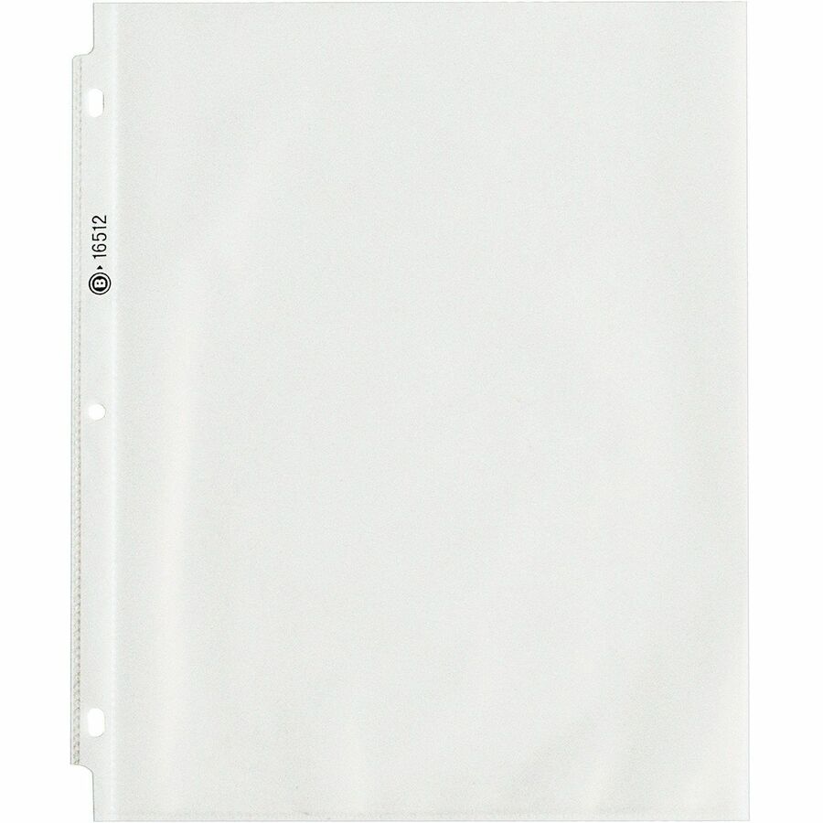 Image of Business Source Sheet Protectors,Top Load,3.3 mil,11"x8-1/2",50/BX,5BX/BD,CL