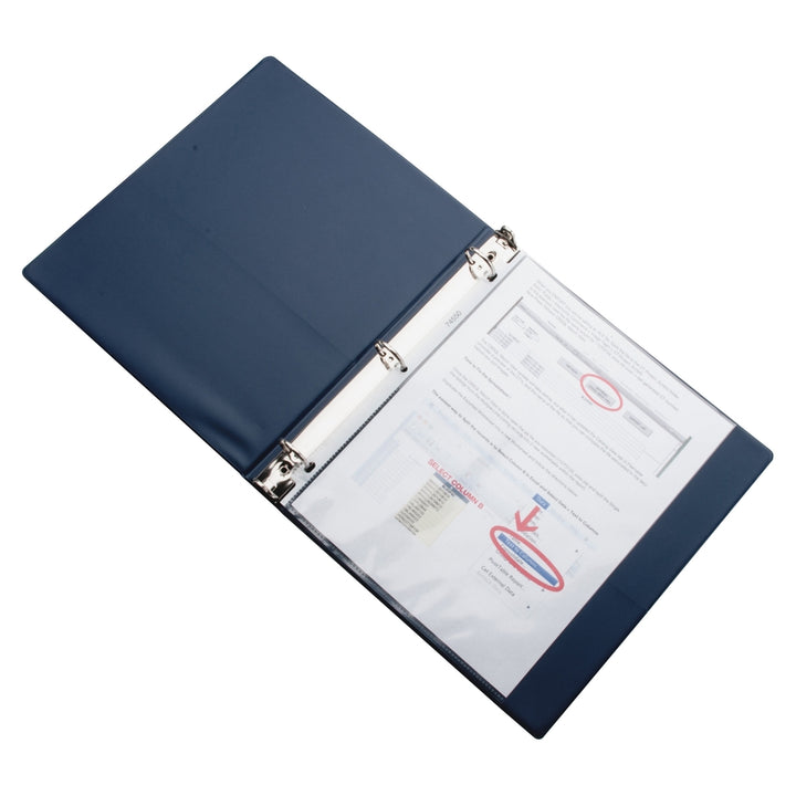 Image of Business Source Sheet Protectors,Top Load,2.4 mil,11"x8-1/2",50/PK,4PK/BX,CL