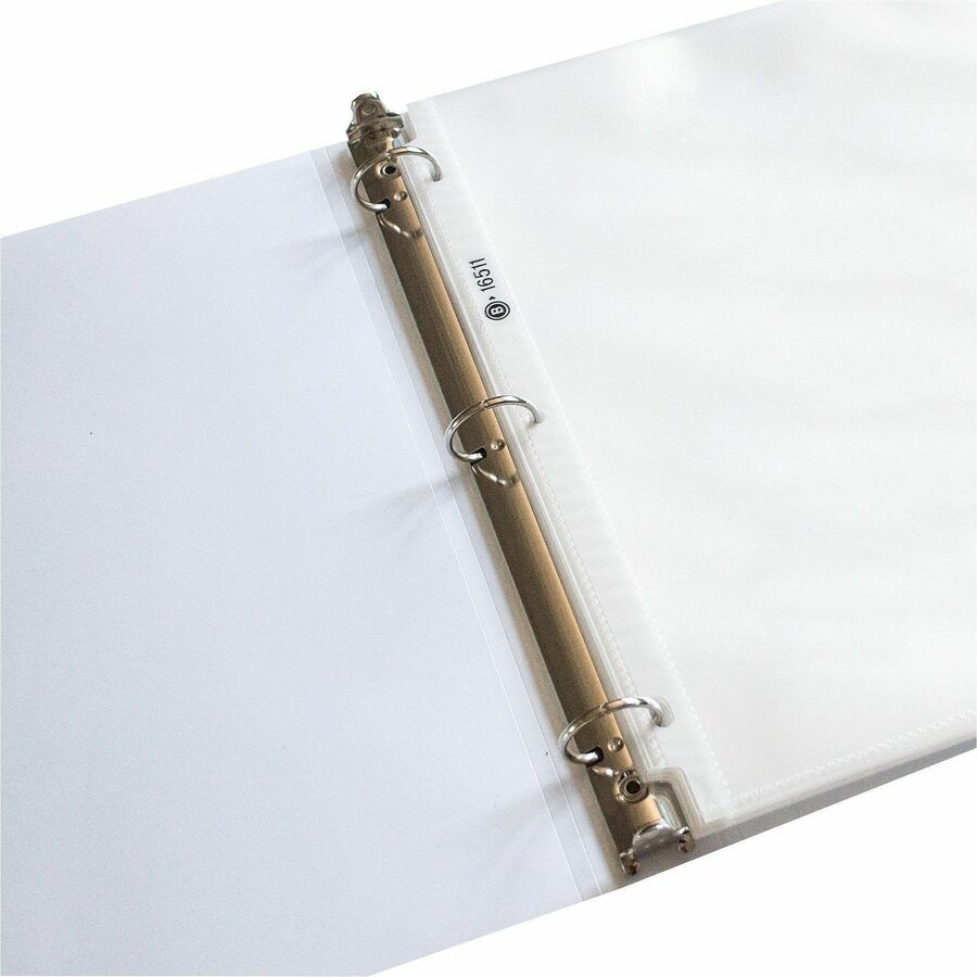 Image of Business Source Sheet Protectors,Top Load,1.9mil,11"x8-1/2",500/CT,Clear