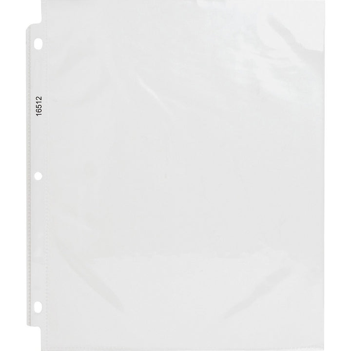 Image of Business Source Sheet Protectors,Top Load,1.9mil,11"x8-1/2",500/CT,Clear