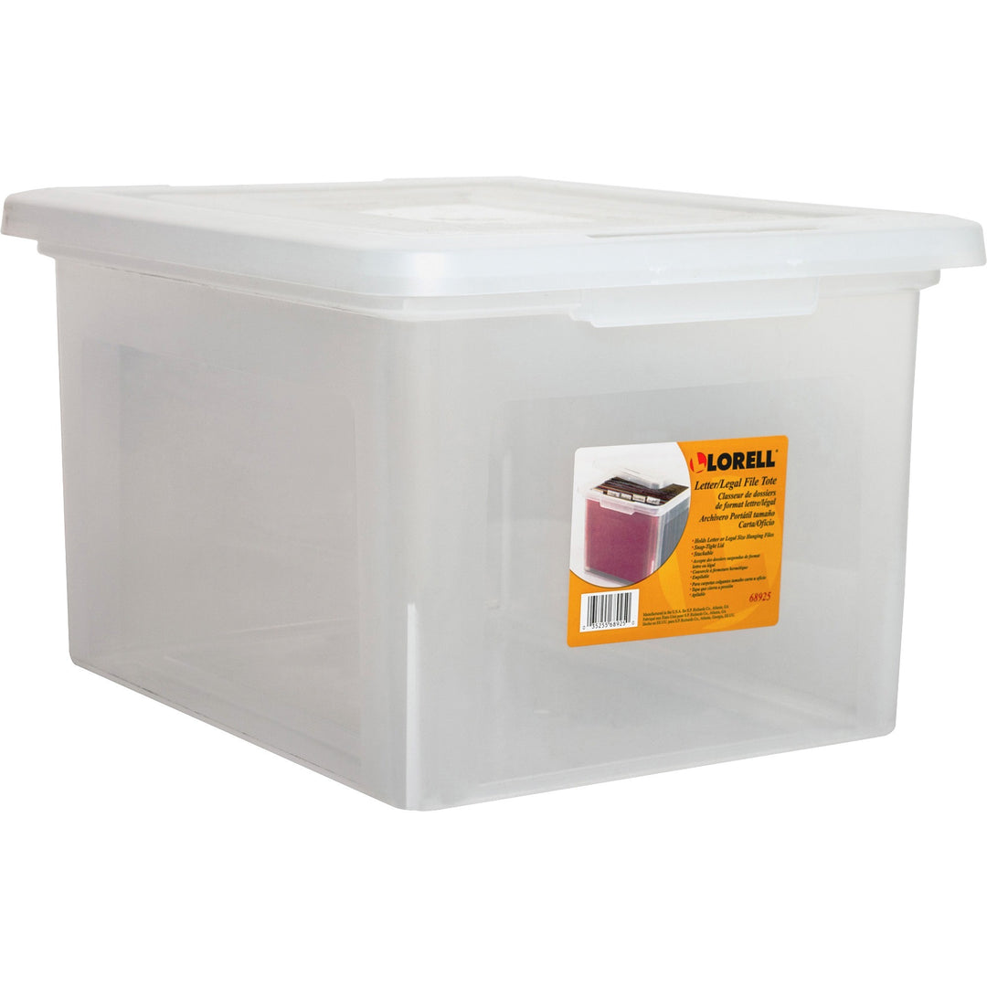 Image of Lorell File Boxes,Lgl/Ltr,Stackable,14-1/4"x18-1/8"x10-7/8",4/CT,CL