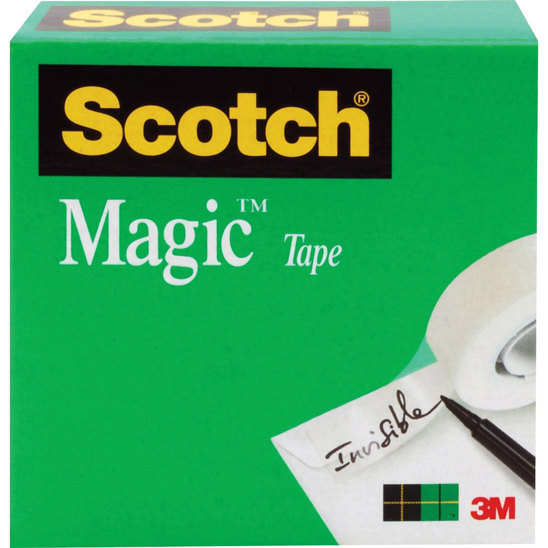 Image of 3M Magic Tape, 3" Core, 1"x2592", 12/PK, Transparent