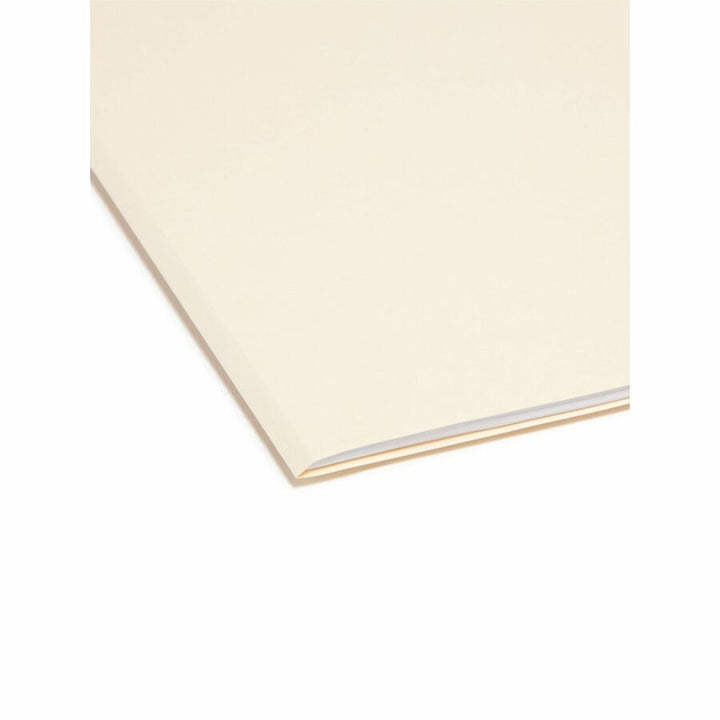 Image of Smead File Folders,1/3 Center Tab Cut,1 Ply,Ltr,100/BX,5BX/CT,MLA