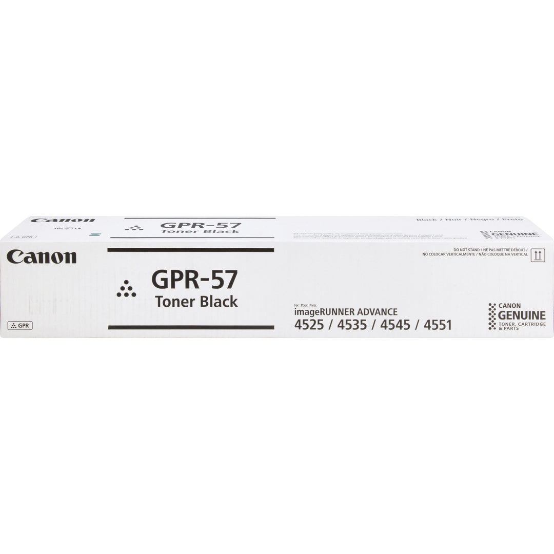 Image of Canon® Toner Cartridge, GPR-57, iRunner Adv 4525i, 42100 Yield, BK