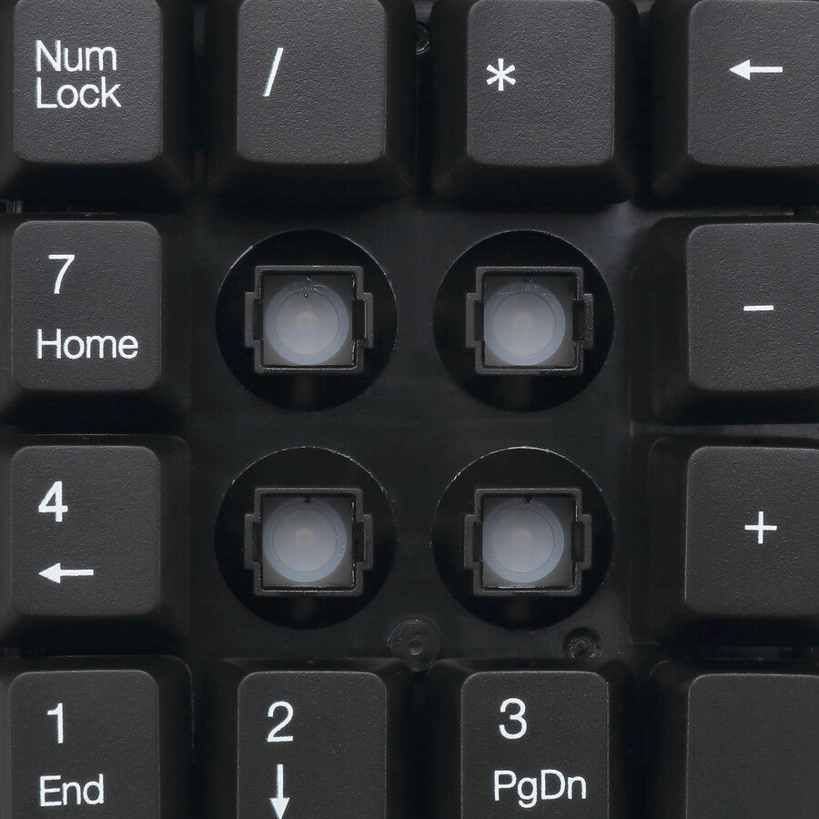 Image of Adesso Wkb6010ub Wireless 18-Key Numeric Usb Keypad, Black