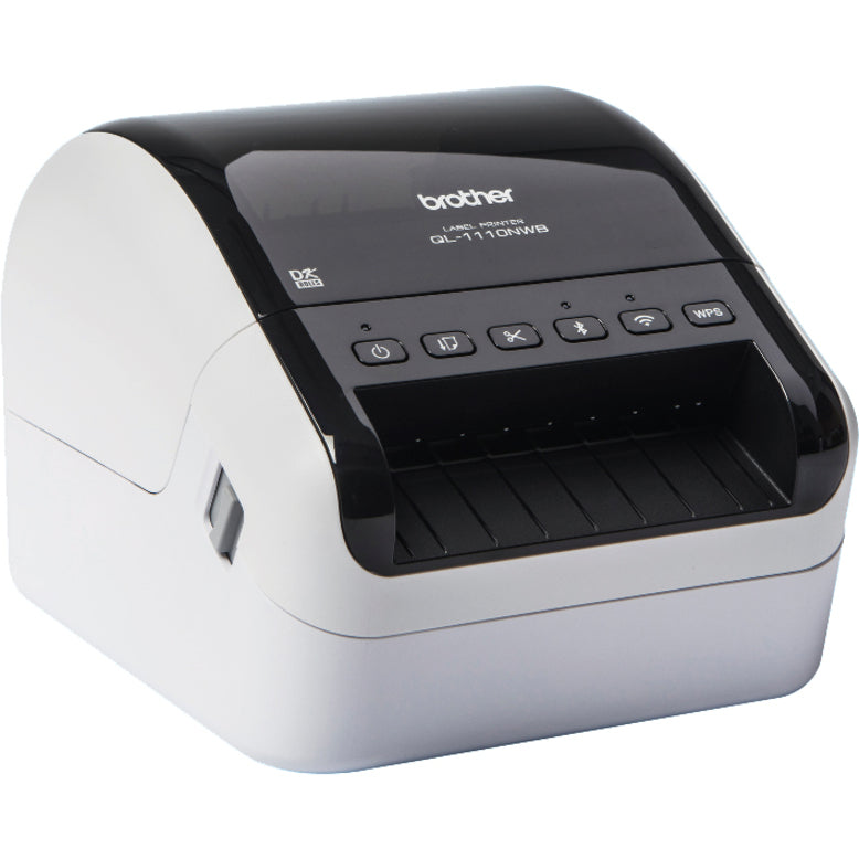 Image of Brother QL-1110NWB Wide Format, Professional Label Printer with Multiple Connectivity Options