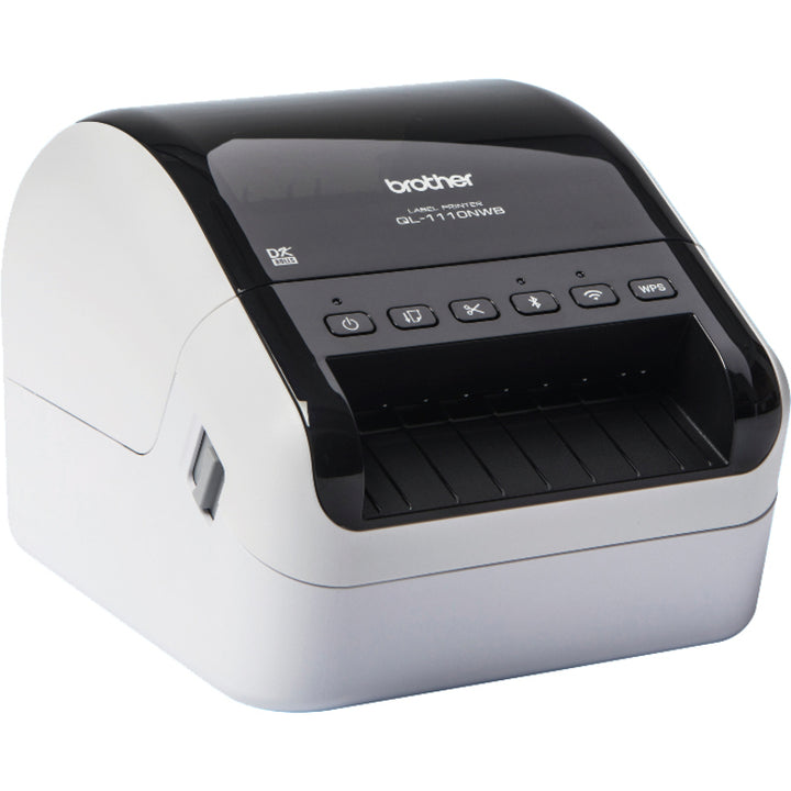 Image of Brother QL-1110NWB Wide Format, Professional Label Printer with Multiple Connectivity Options