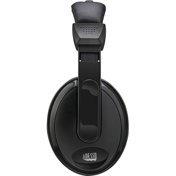 Image of Adesso Xtream H5 Binaural Over The Head Multimedia Headset with Mic, Black
