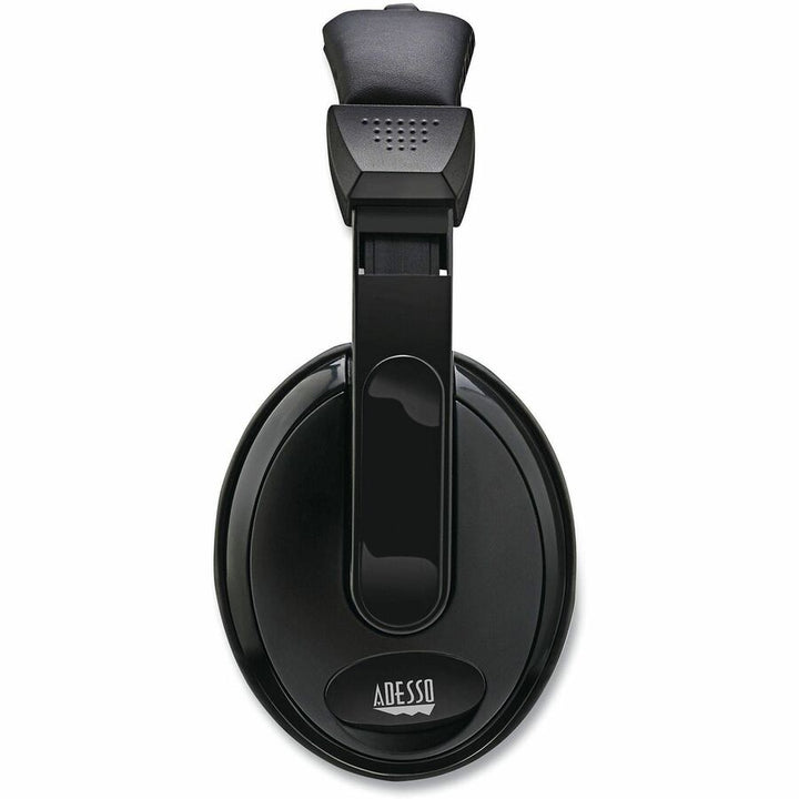 Image of Adesso Xtream H5 Binaural Over The Head Multimedia Headset with Mic, Black