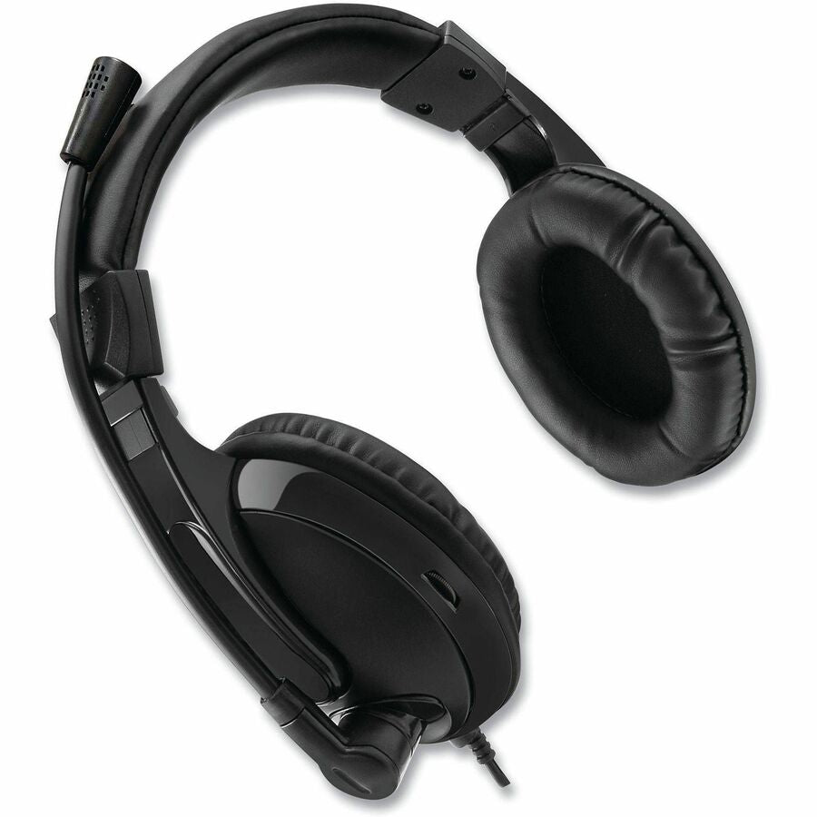 Image of Adesso Xtream H5 Binaural Over The Head Multimedia Headset with Mic, Black
