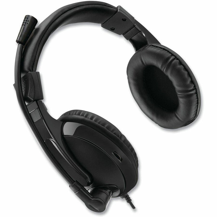 Image of Adesso Xtream H5 Binaural Over The Head Multimedia Headset with Mic, Black