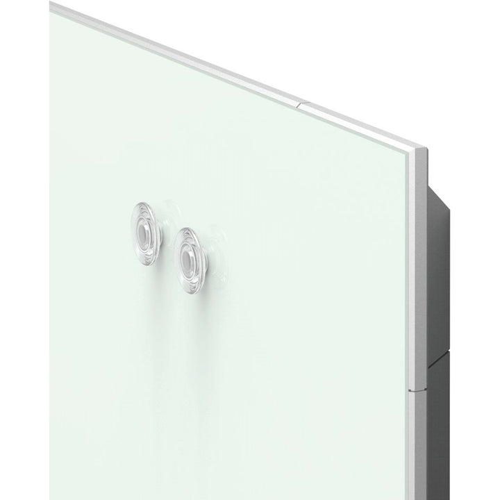 Image of Quartet® Dry-Erase Board, Glass, Magnetic, 85"x48", White