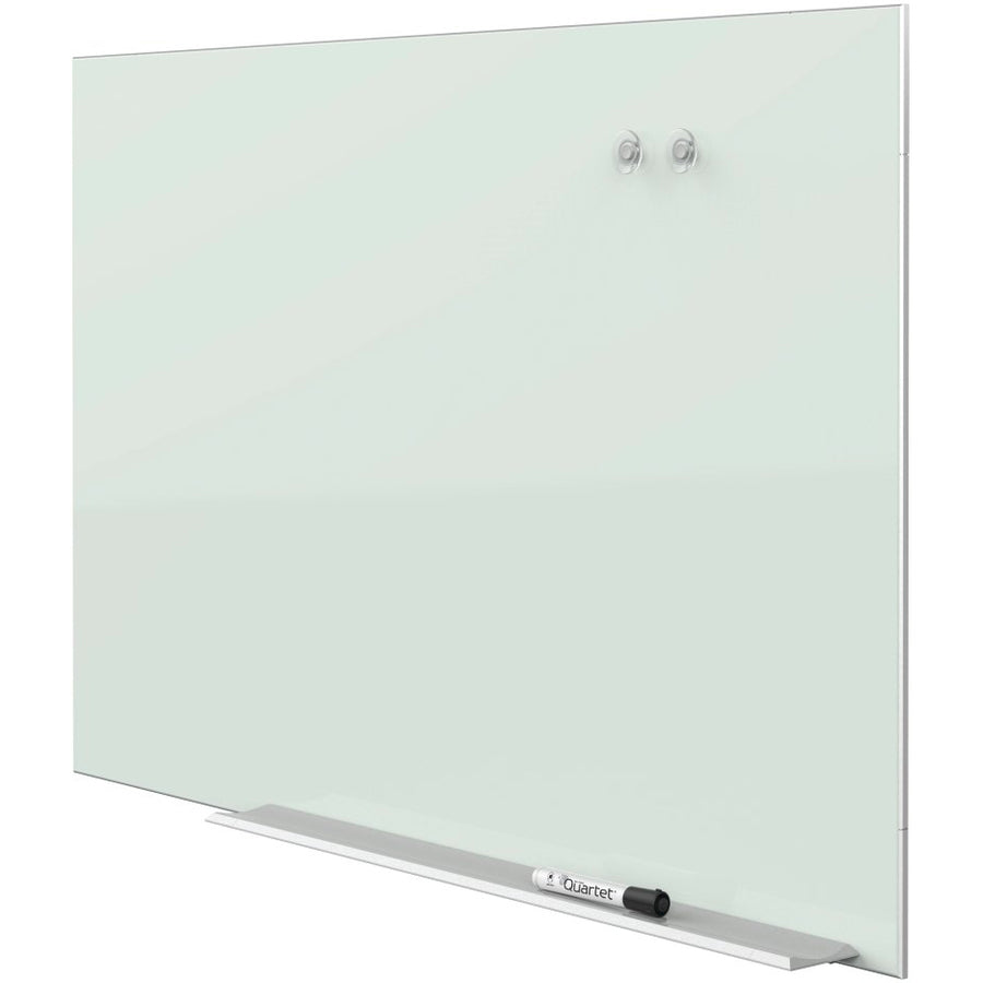 Image of Quartet® Dry-Erase Board, Glass, Magnetic, 85"x48", White